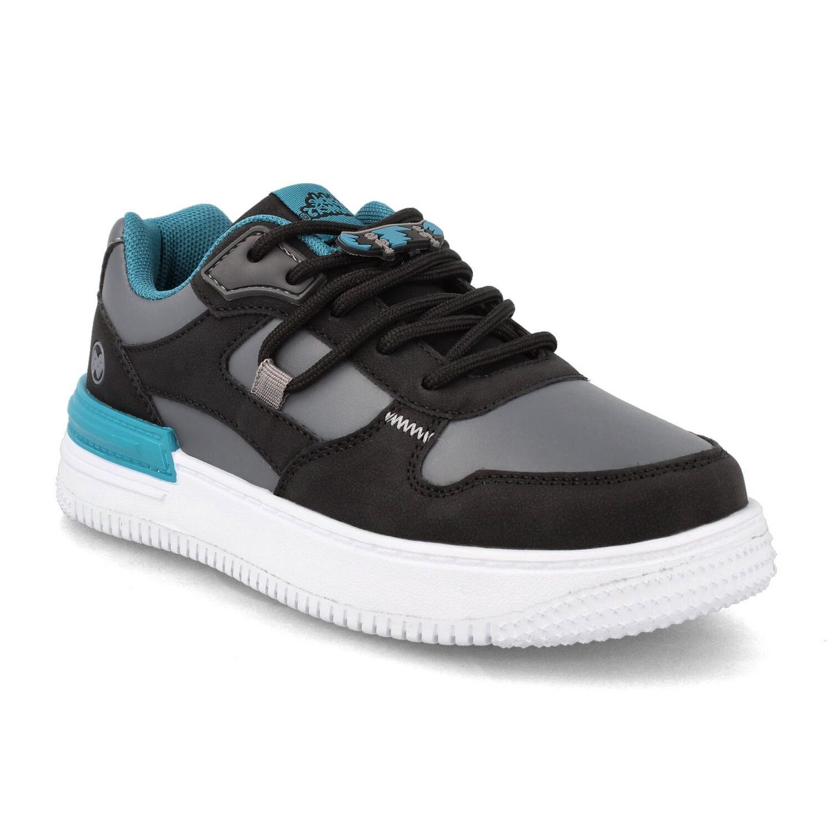 BUBBLE GUMMERS - Zapatilla Niño Bubblegummers Aticus Negro-Gris