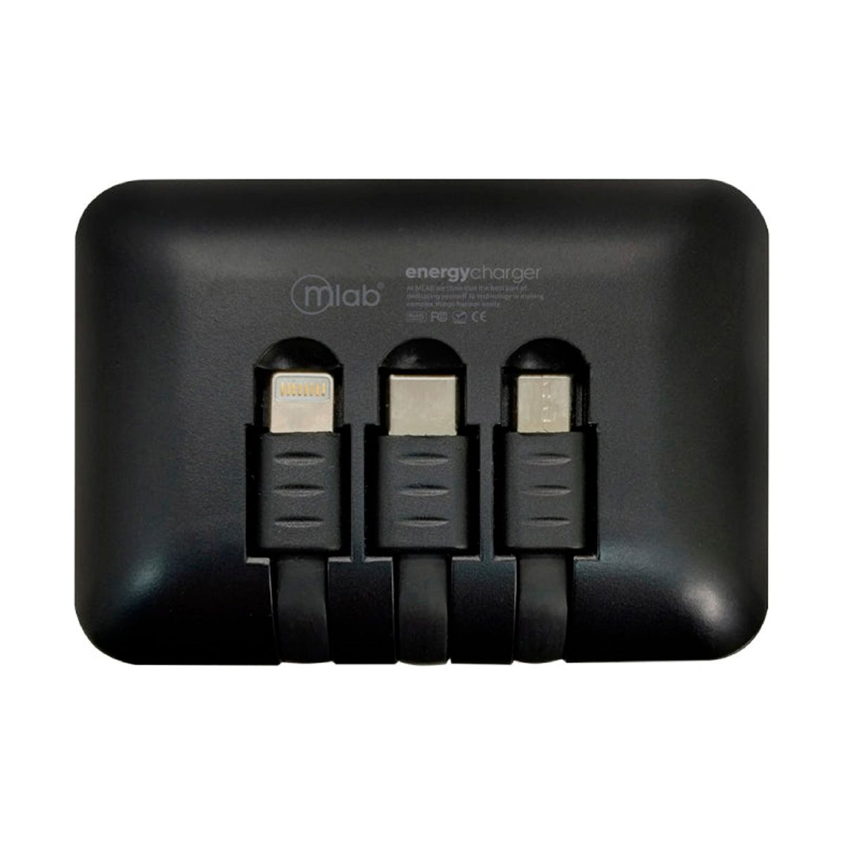 MICROLAB - Audifonos Inalambrico Bluetooth Con Powerbank 2000mah Energy