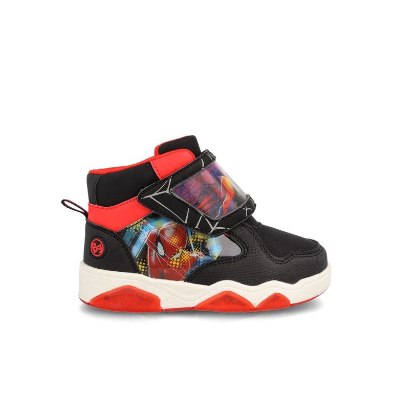 Zapatilla Nino Bubblegummers Eden Negro-Rojo Negro 31