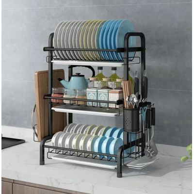 Imagen 2 del producto Secaplatos Escurridor Loza 3 Niveles Inoxidable ALLINX