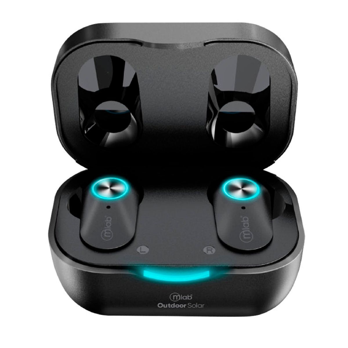 MICROLAB - Audifonos Inalámbrico Bluetooth Con Carga Solar 9359