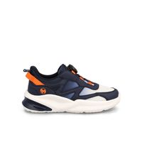 Zapatilla Niño Bubblegummers Dynamic Azul-Naranjo