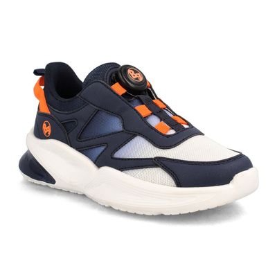 Imagen 2 del producto Zapatilla Niño Bubblegummers Dynamic Azul-Naranjo