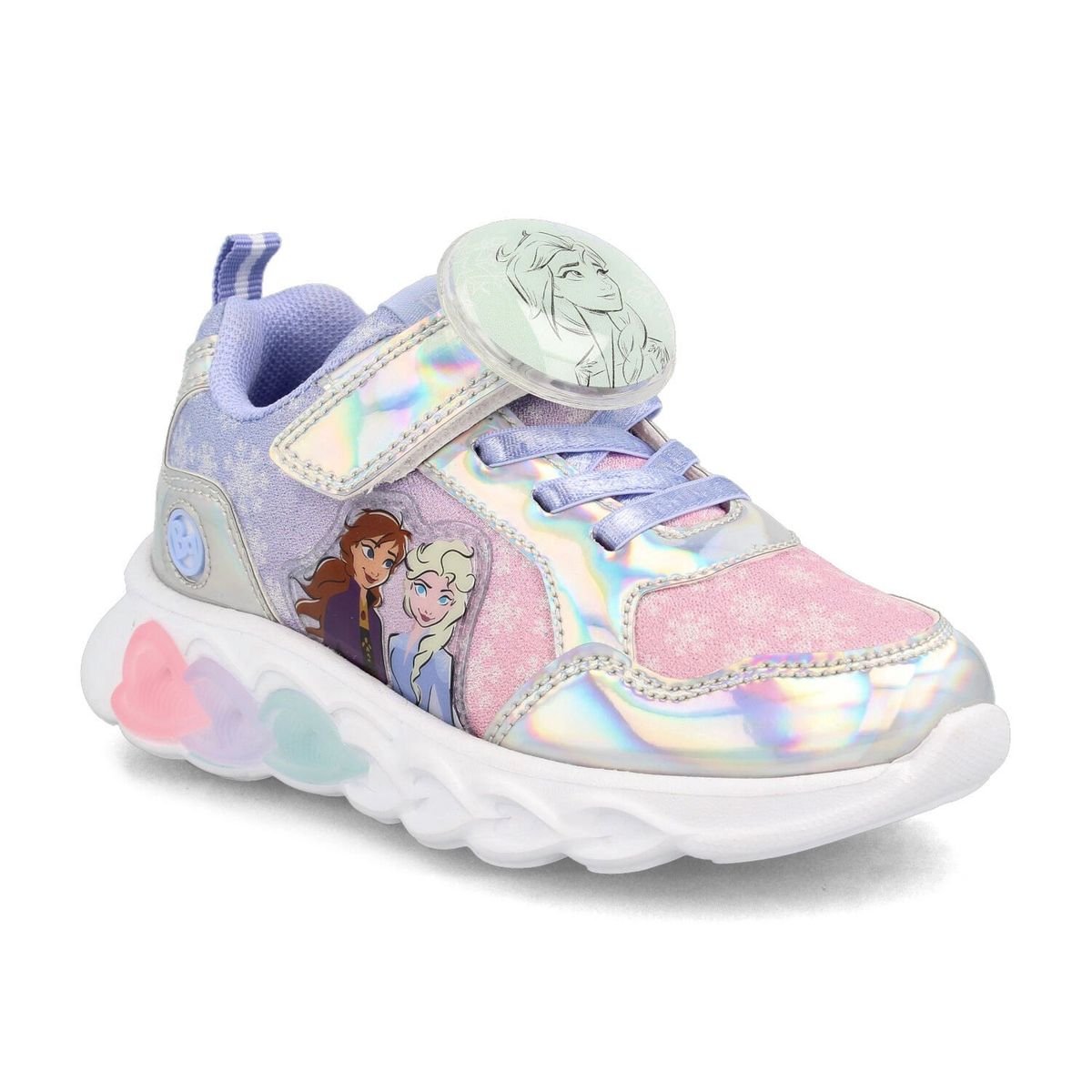 BUBBLE GUMMERS - Zapatilla Niña Bubblegummers Elsa Blanco-Lila