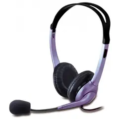GENIUS - Audifono Con Microfono Cable Conexión Auxiliar HS-04S