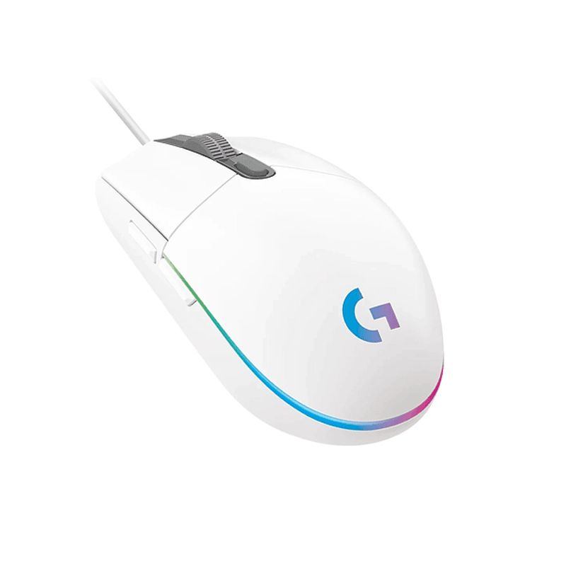 LOGITECH - Mouse Logitech G203 RGB Lightsync Color Blanco