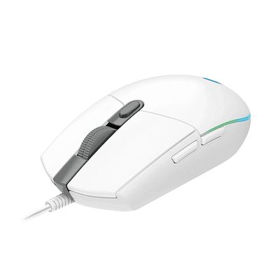 Imagen 2 del producto Mouse G203 RGB Lightsync, Color Blanco