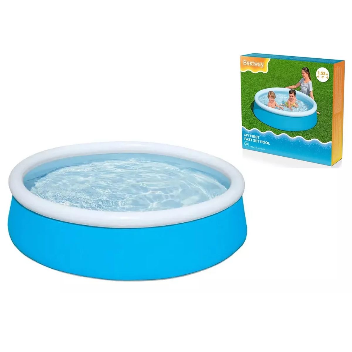 BESTWAY - Piscina Inflable Bestway 477 L 38x152x152 Cm