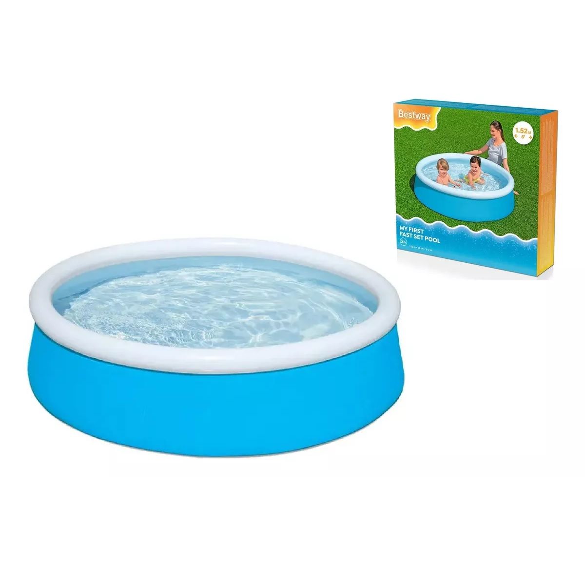 BESTWAY - Piscina Inflable Bestway 477 L 38x152x152 Cm