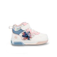 Botín Niña Bubblegummers Stitch Blanco- Azul