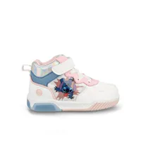 Botín Niña Bubblegummers Stitch Blanco- Azul