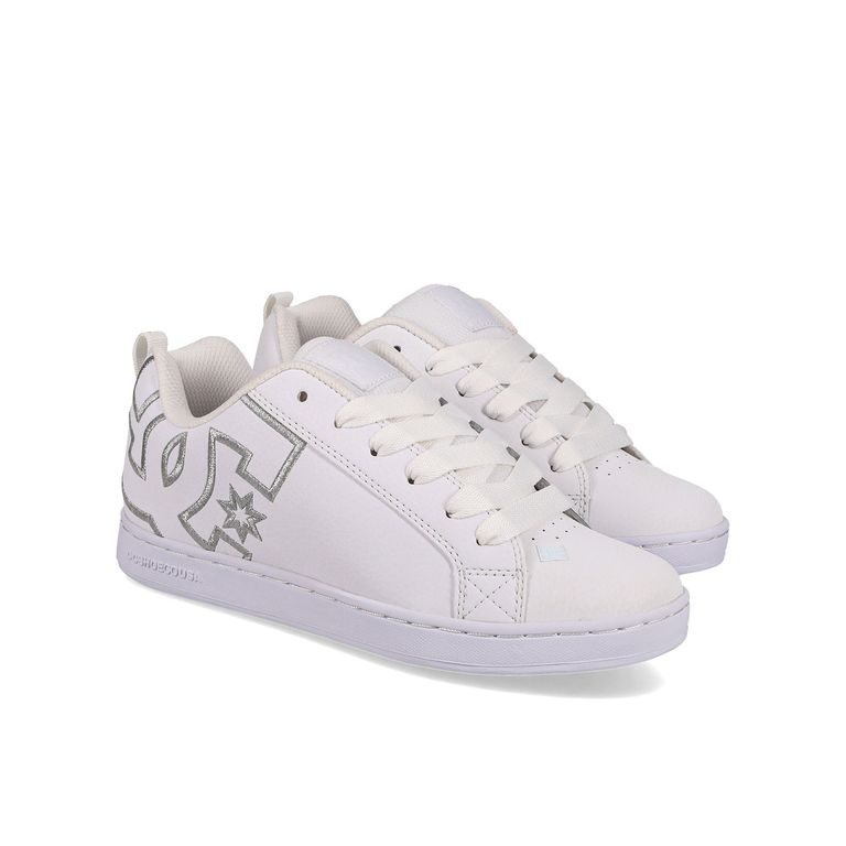 Zapatilla Mujer DC Court-Graffik Blanco