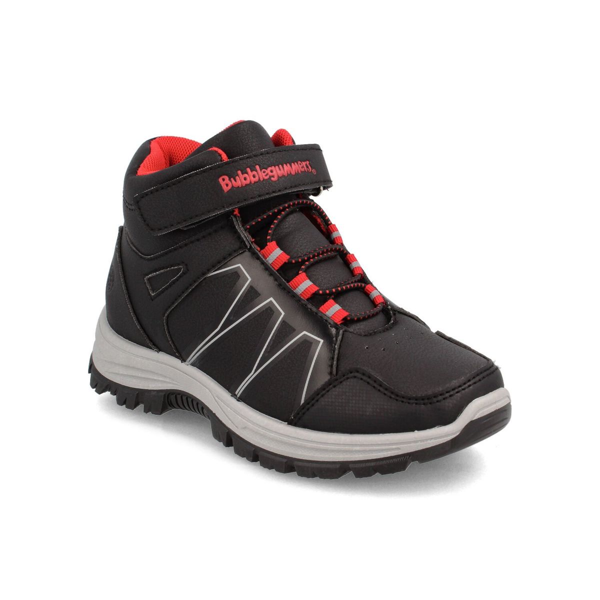 BUBBLE GUMMERS - Botín Niño Bubblegummers Charman Negro-Rojo