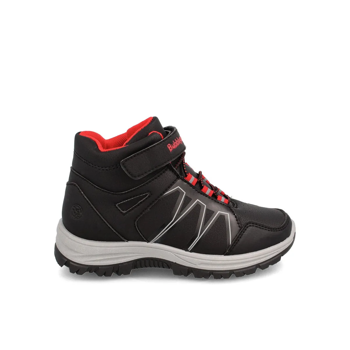 BUBBLE GUMMERS - Botín Niño Bubblegummers Charman Negro-Rojo