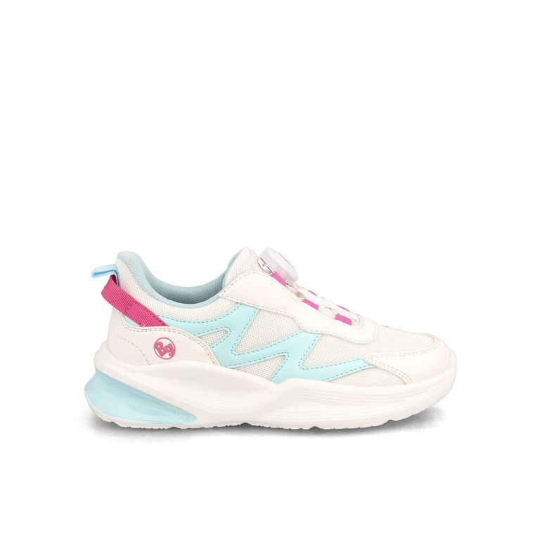 Zapatilla Niña Bubblegummers Dynamic Blanco- Azul