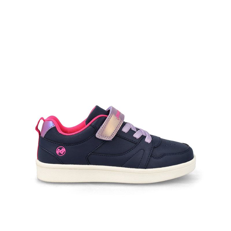 BUBBLE GUMMERS - Zapatilla Niña Bubblegummers Clavel Azul-Fucsia