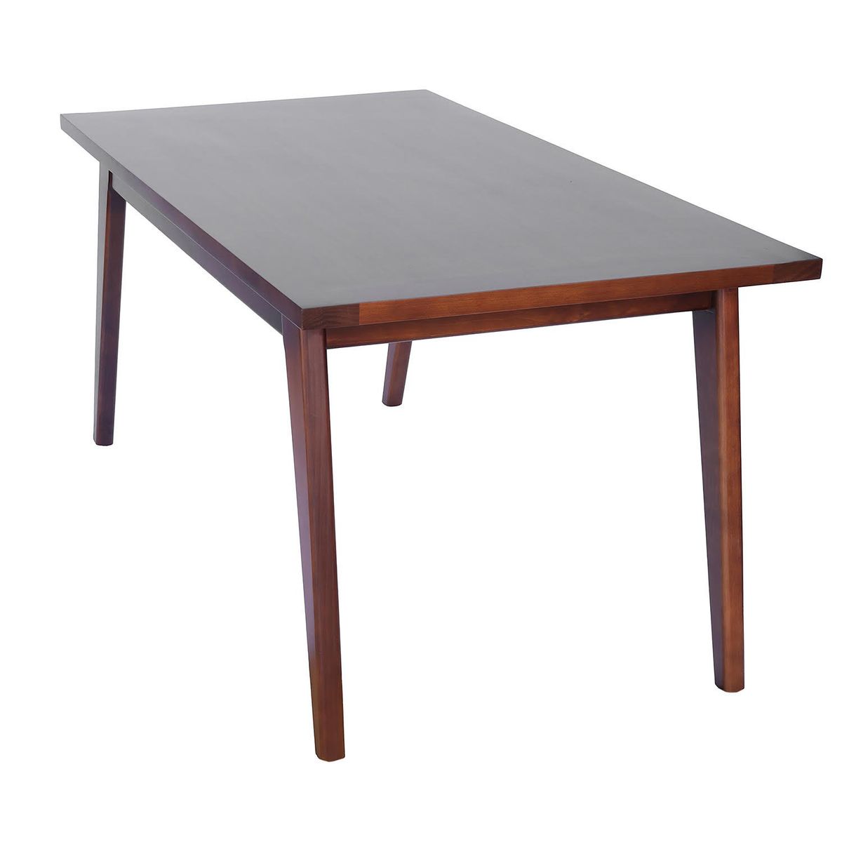 BETA NATIVA - Mesa  Ignacia de comedor rectangular estilo sónico color miel