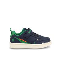 Zapatilla Niño Bubblegummers Clavel Azul-Verde