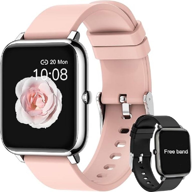 Reloj inteligente smartwatch bluetooth T900 Pro Max deportivo Rosado