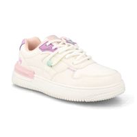 Zapatilla Niña Bubblegummers Aticus Blanco- Rosado