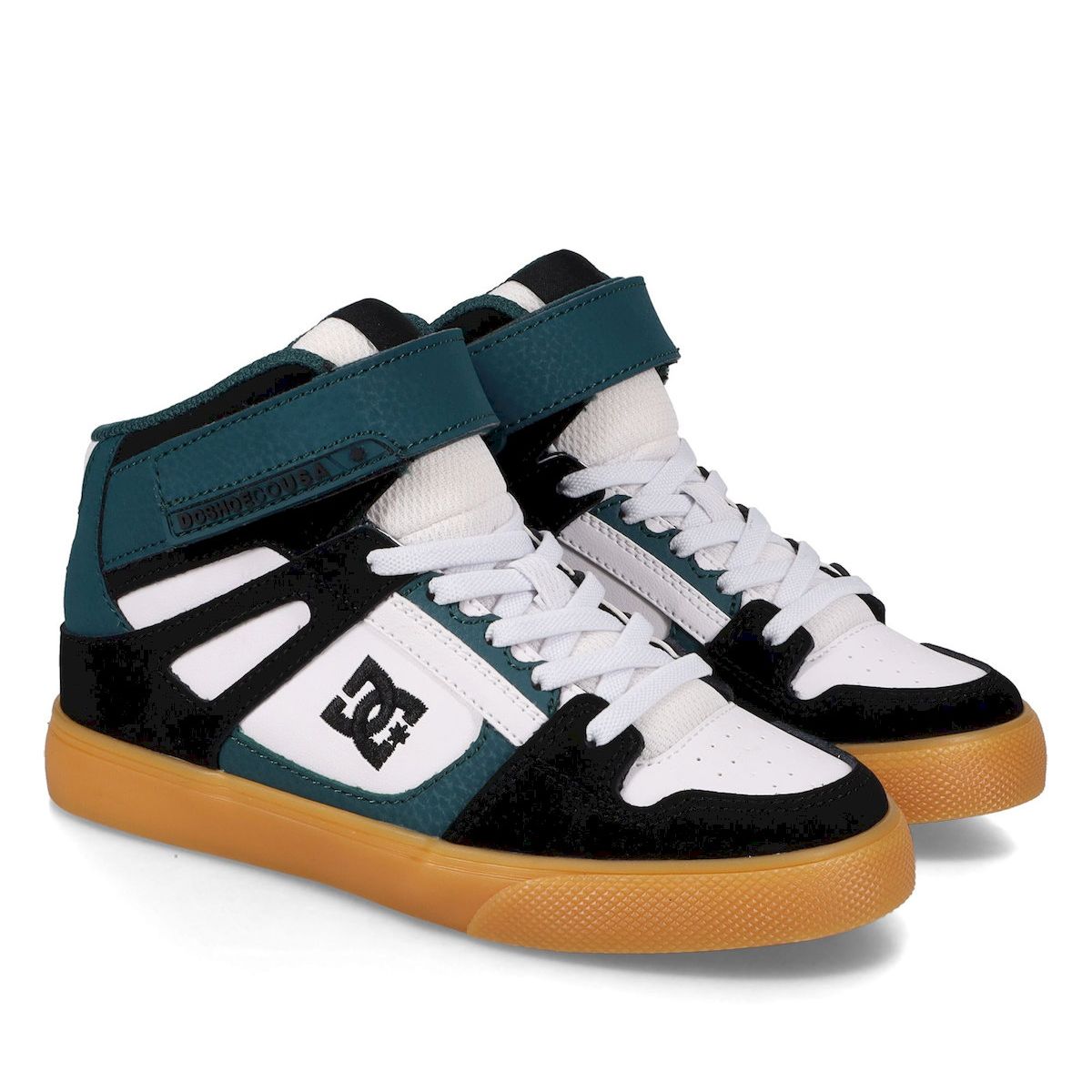 DC SHOES - Zapatilla Niño Pure Hi Top Ev Verde DC