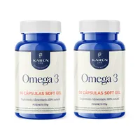 Pack x2 Omega 3 180 capsulas Karun Life
