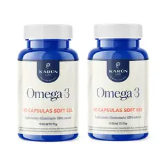 KARUNLIFE - Pack x2 Omega 3 180 capsulas Karun Life