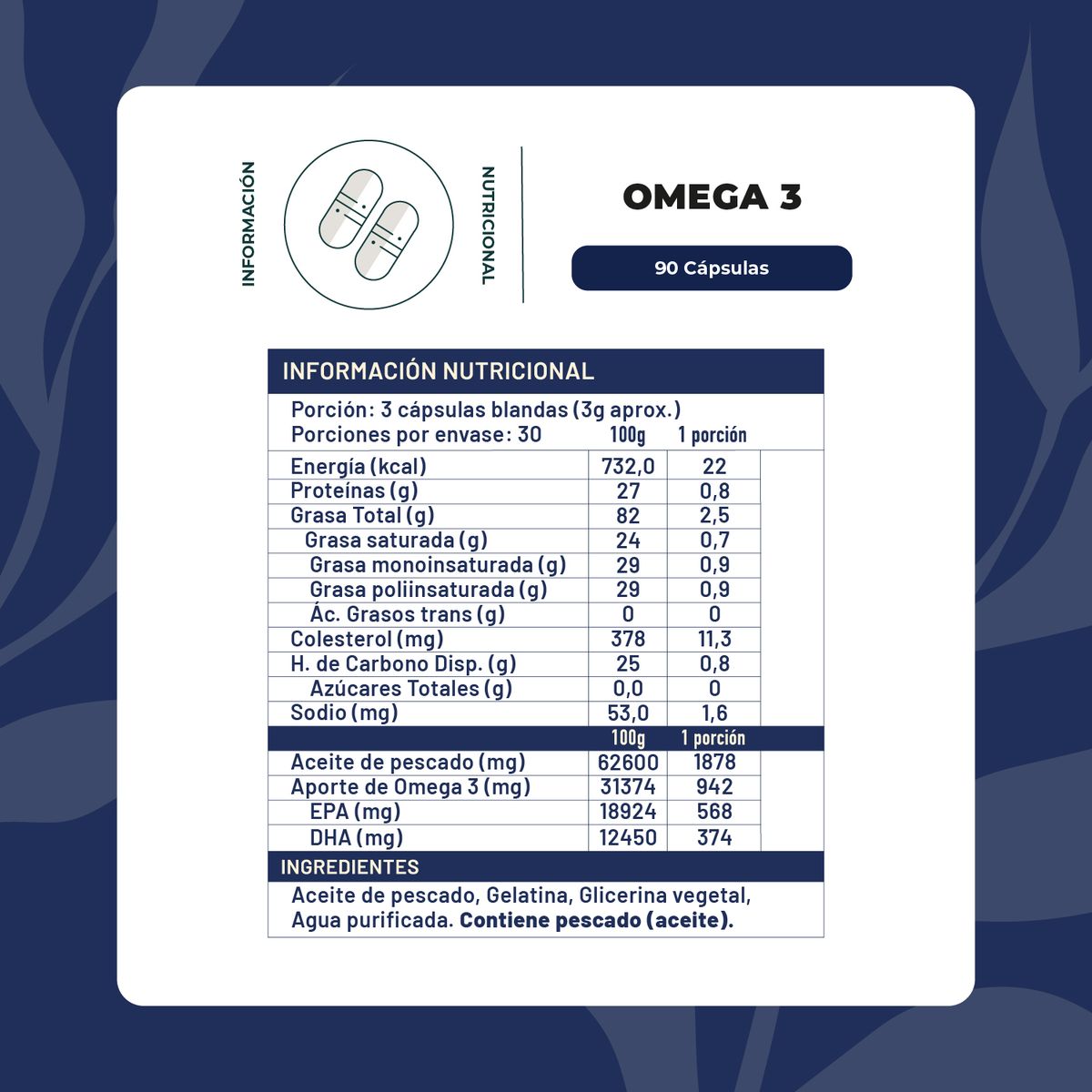 KARUNLIFE - Pack x2 Omega 3 180 capsulas Karun Life