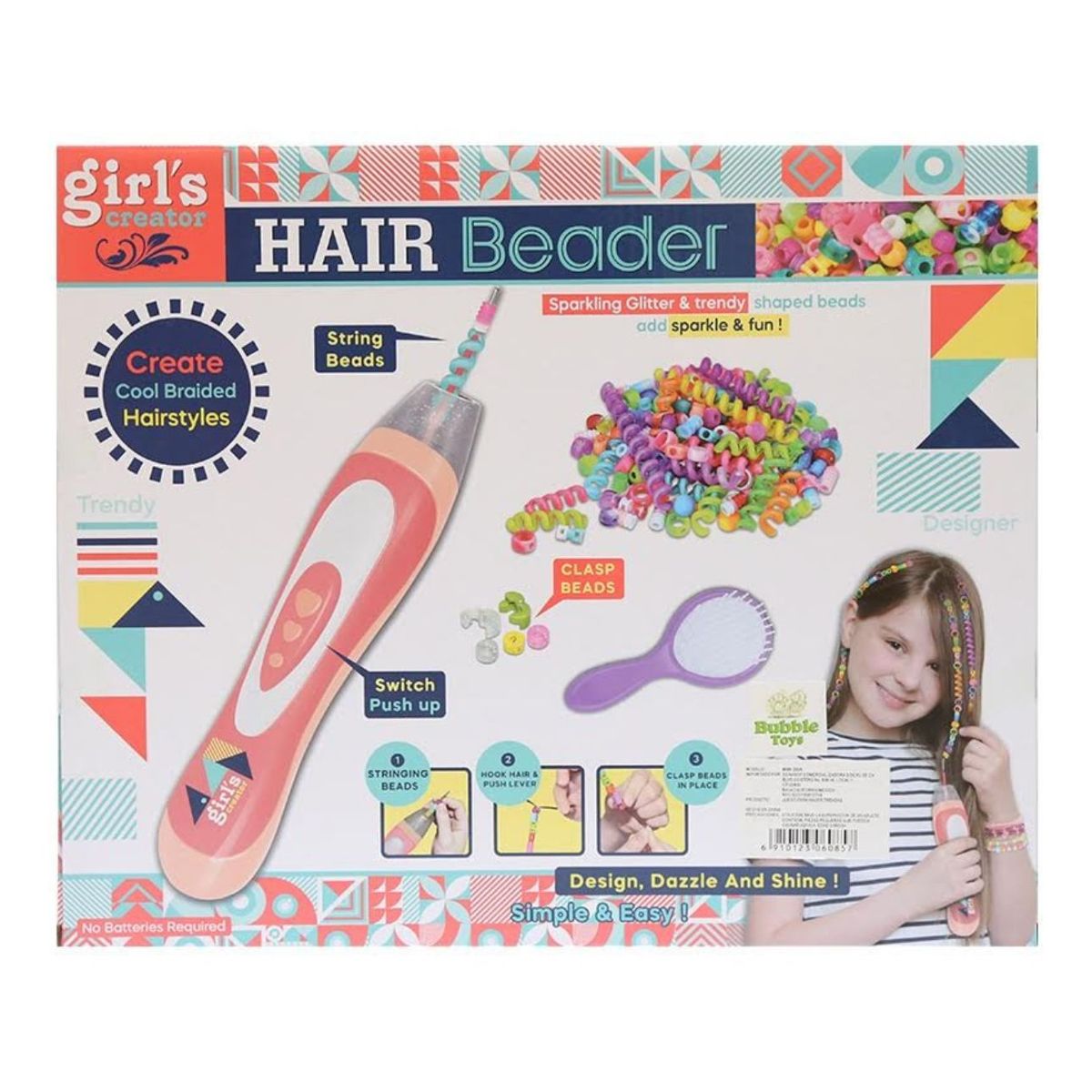 GENERICO - Trenzador De Pelo Para Niña Juguete De Cabello