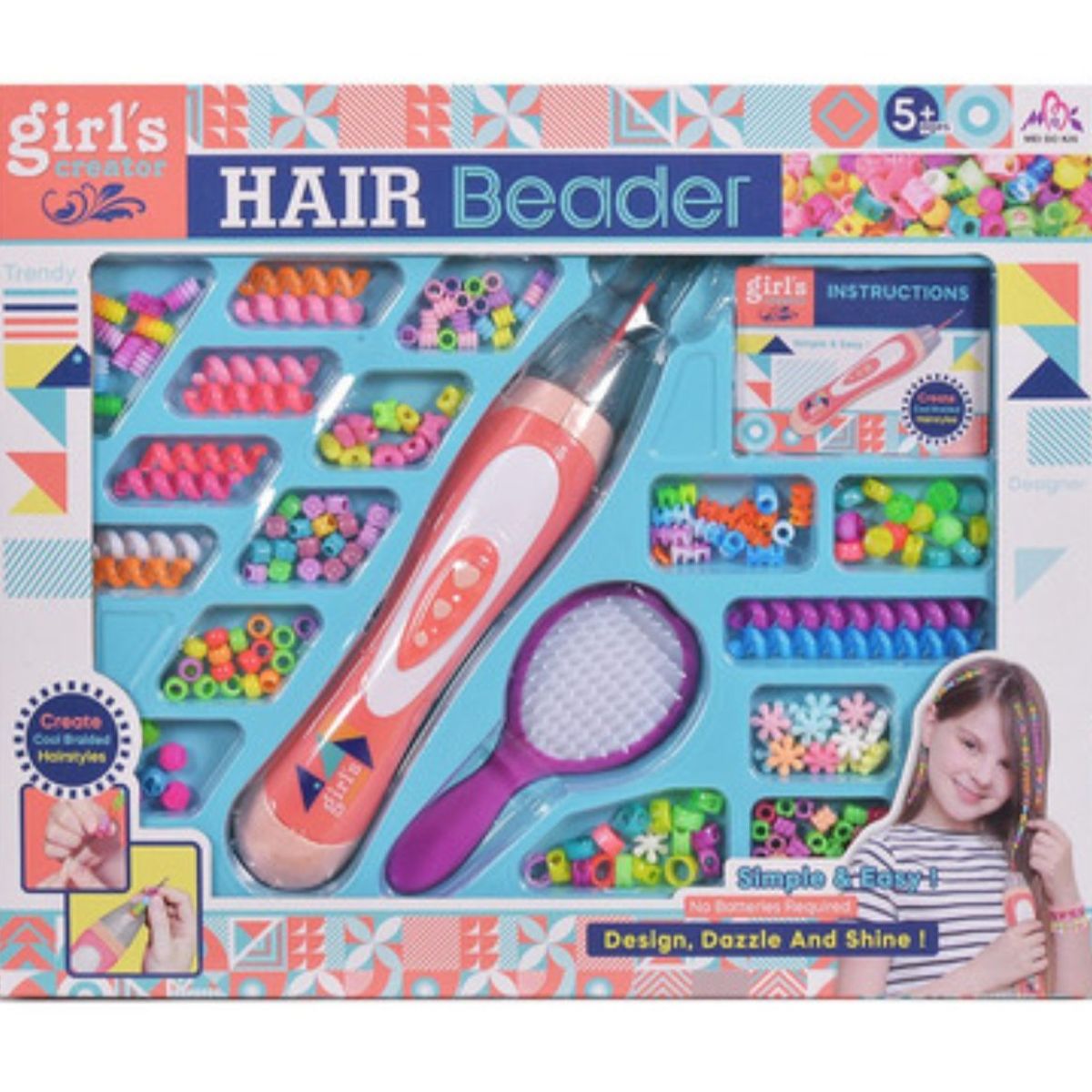 GENERICO - Trenzador De Pelo Para Niña Juguete De Cabello