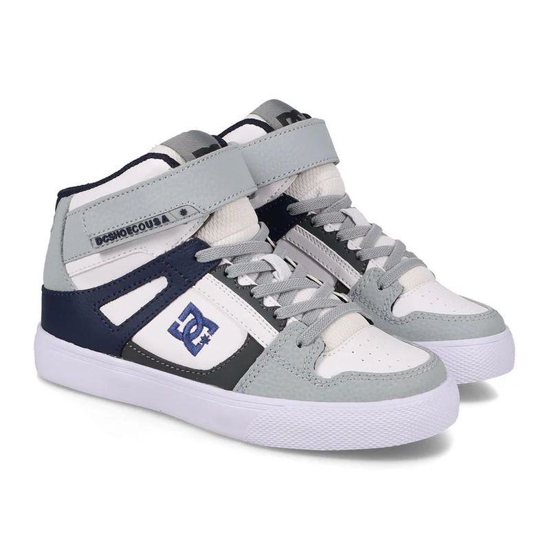 DC SHOES - Zapatilla Niño Pure Hi Top Ev Azul DC