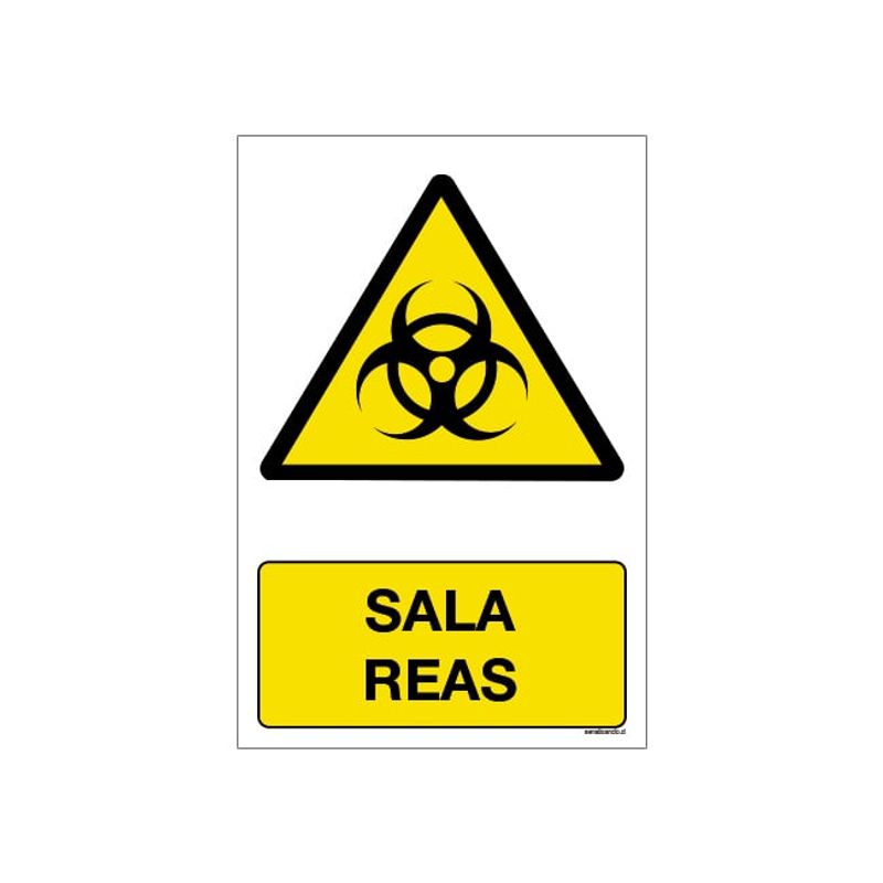 MAU PRINT - Señaletica Advertencia SALA REAS 20x30