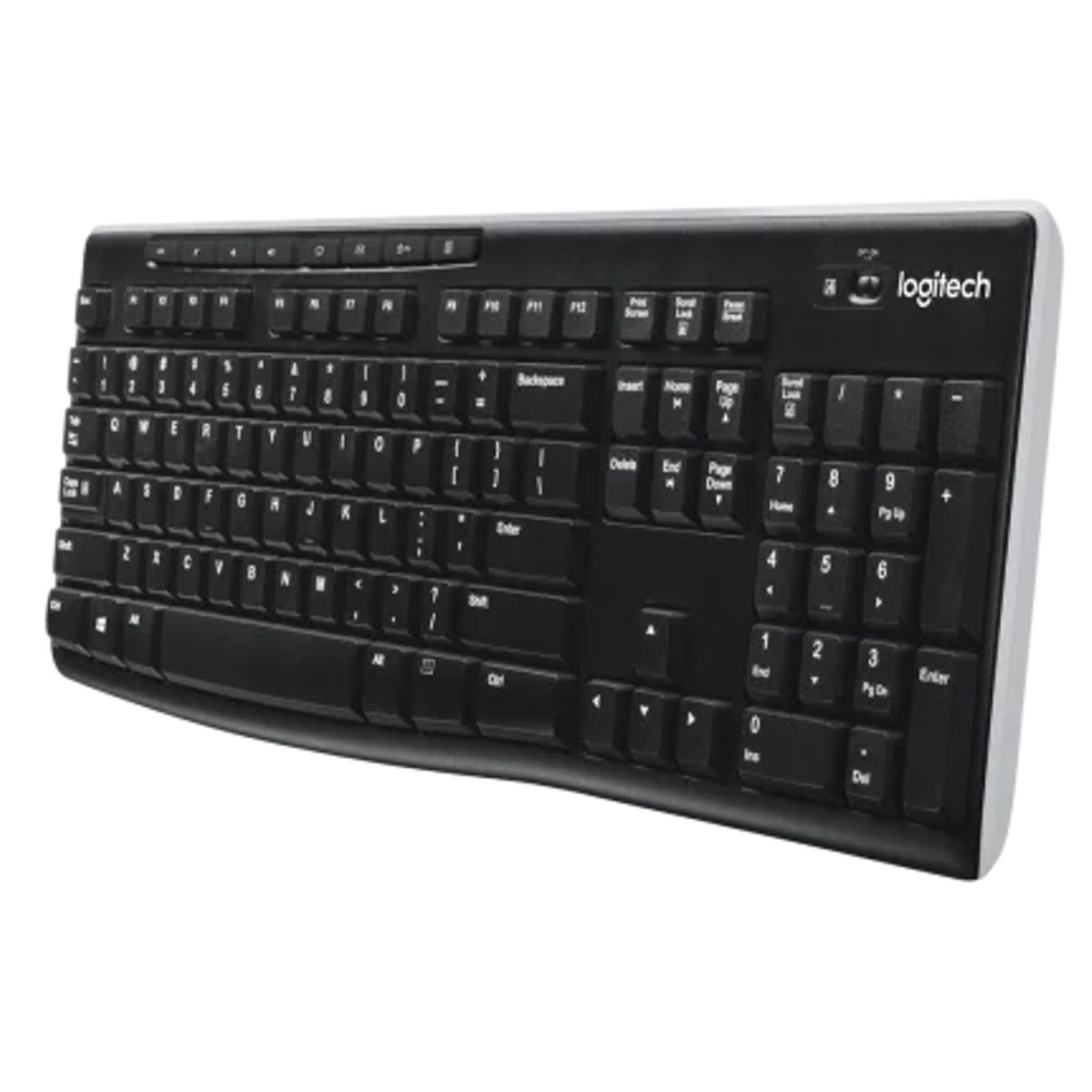 LOGITECH - Teclado - Logitech K270 - Inalámbrico - Español - Black