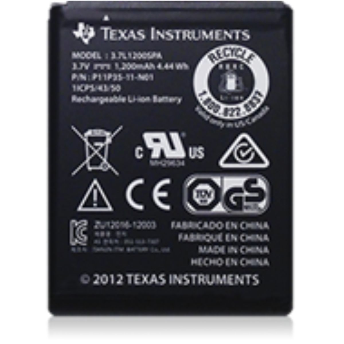 TEXAS - Bateria Texas Instruments para TI CX CAS y TI-84Plus-CE
