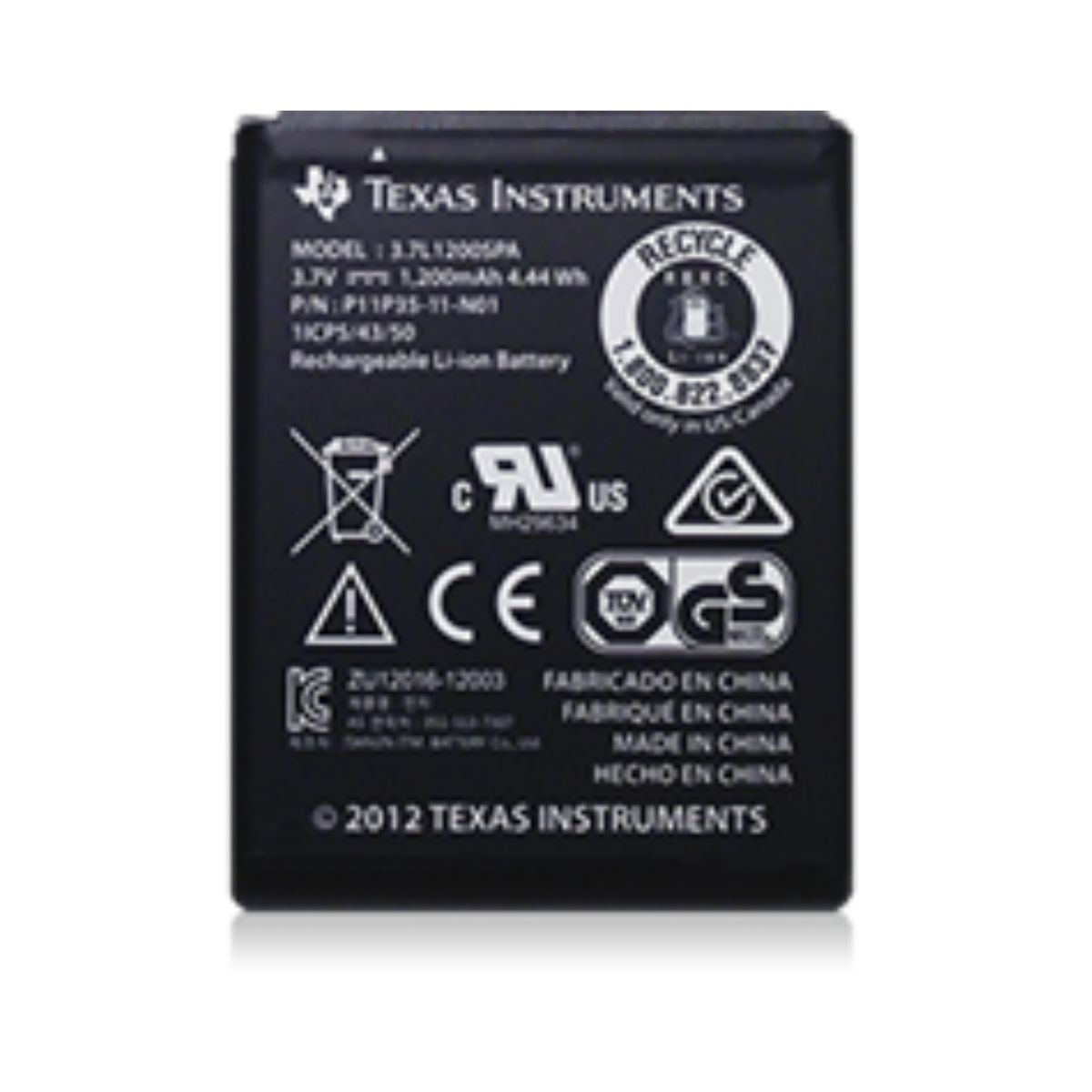 TEXAS - Bateria Texas Instruments para TI CX CAS y TI-84Plus-CE
