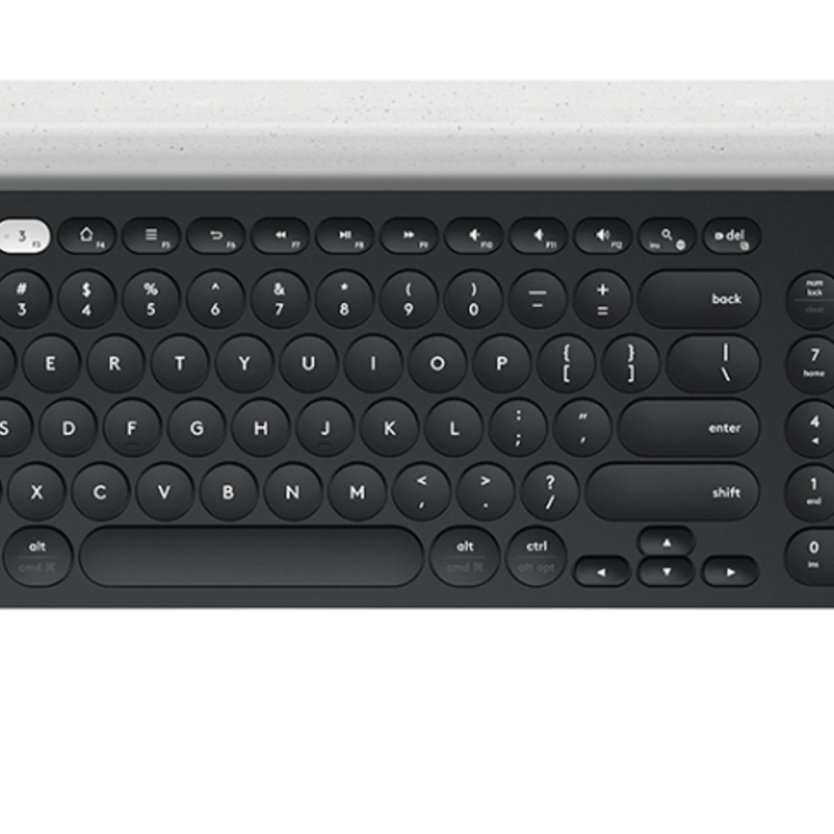 LOGITECH - Teclado - Logitech K780 Ergonomic Design inalámbrico - Español
