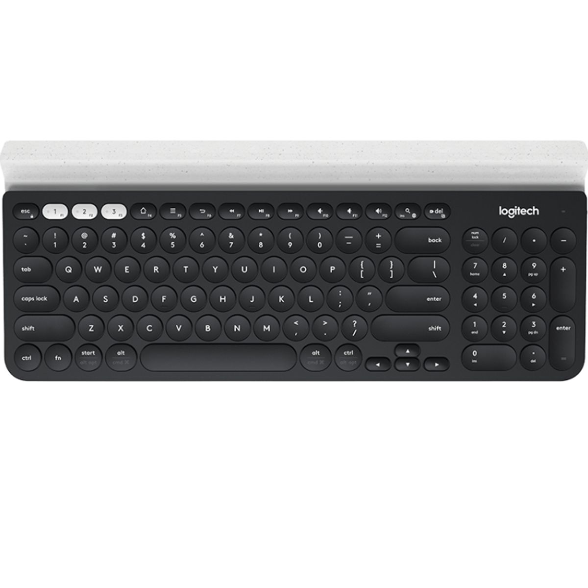 LOGITECH - Teclado - Logitech K780 Ergonomic Design inalámbrico - Español