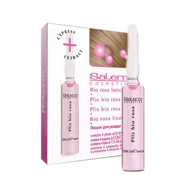 SALERM - Salerm Ampolla Plis Bio Rosa plisante peinado 4x13ml