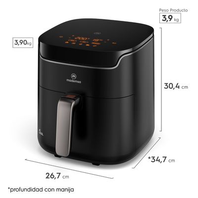 Imagen 2 del producto Freidora de Aire 56L Panel Digital 1400W MAF45