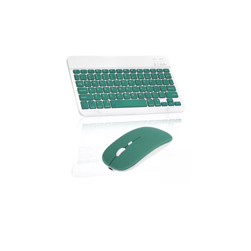 GENERICO - Kit Teclado Inalámbrico Recargable con Mouse