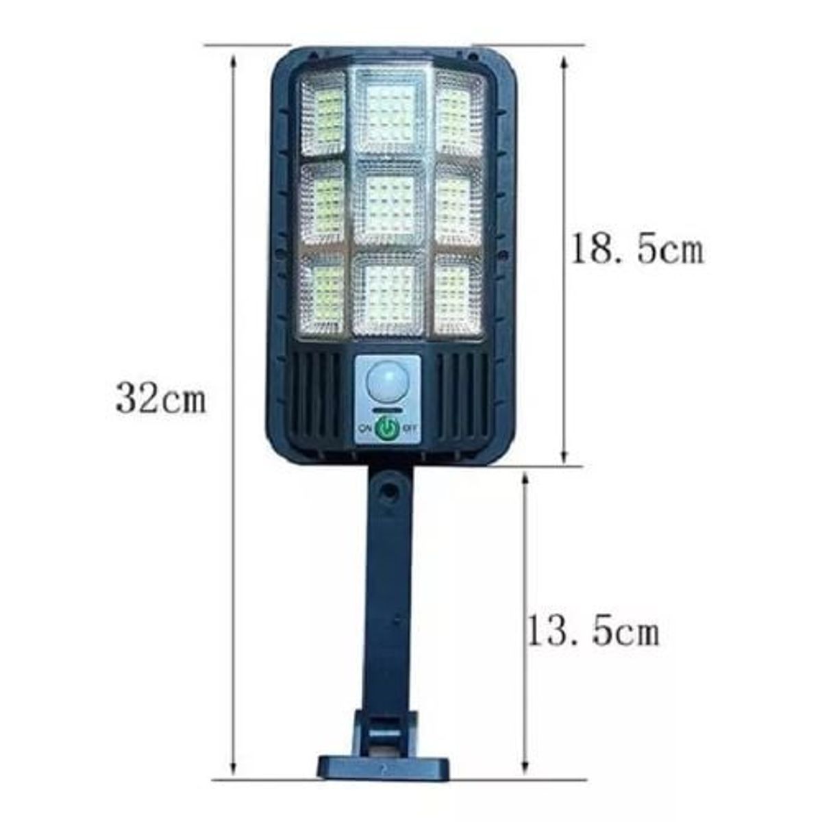 IRM - Lampara Solar De Pared + Sensor Movimiento Luz Led
