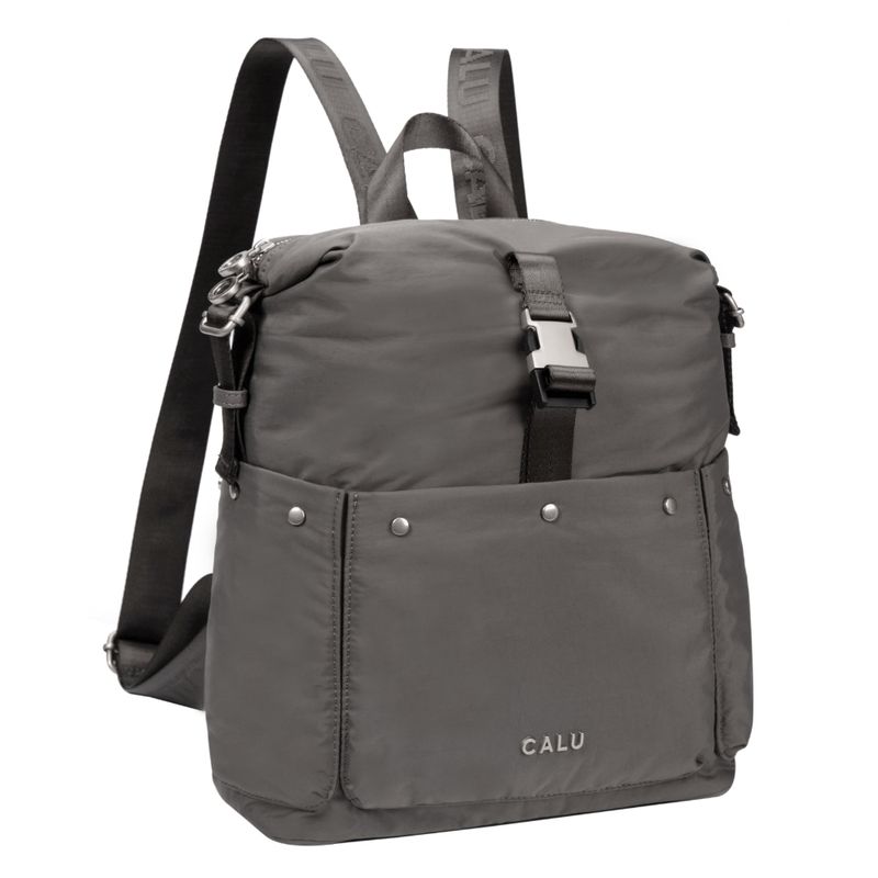 CALU - Mochila Urbana Bolsillo Secreto Irina Taupe Calu