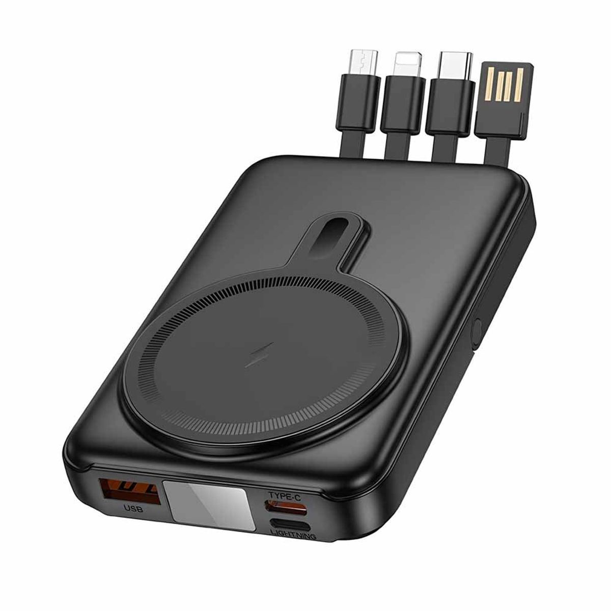 HOCO - Power Bank Bateria Externa Carga Inalambrica 10000 Mah