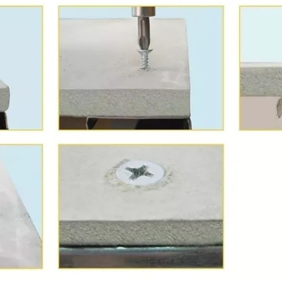 GENERICO - Tornillos Fibrocemento Punta Fina 6x1 1/4 500 und