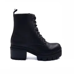 DOLCE CANNELLA - BOTIN MUJER NEGRO CORDONES