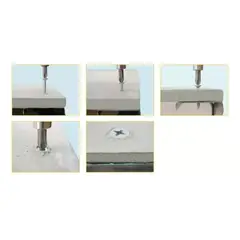 GENERICO - Tornillos Fibrocemento Punta Fina 6x1 1/4 5000 und