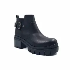 DOLCE CANNELLA - BOTIN MUJER NEGRO HEBILLA
