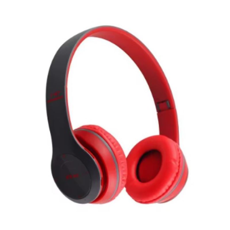GENERICO - Auriculares Bluetooth P47 Rojo