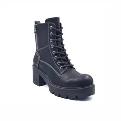 DOLCE CANNELLA - BOTIN MUJER NEGRO CORDONES