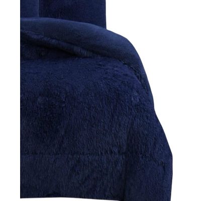 Imagen 2 del producto COBERTOR PELUDO INVIERNO KING- SUPER KING Azul